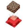 Logi-cube Zebra, 9 ks kociek