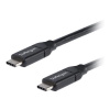 STARTECH Cable USB-C w/5A PD - USB 2.0 - 1m 3ft, STARTECH Cable USB-C w/5A PD - USB 2.0 - 1m 3ft - USB2C5C1M