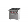 Plynový sporák s troubou Redfox SPBT 70/80 21 G