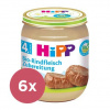 6x HiPP BIO Hovädzie mäso 125 g, 4m+