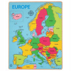 Bigjigs Toys Dřevěné mapa Evropy 25 dielov