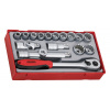 SADA NÁSTAVCŮ 1/2'' TENG TOOLS TT1218