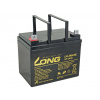 LONG baterie 12V 36Ah F4 DeepCycle (U1-36HE) PBLO-12V036-F4AD