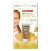 Alpino GLOW UP trblietavý gél metalická zlatá 14 ml