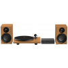 Pro-Ject Colourful Audio System E Real Wood Walnut Gramofónová súprava