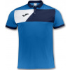 Joma Polokošeľa POLO SHIRT CREW II ROYAL S/S Veľkosť: 5XS