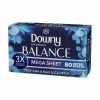 Vonné obrúsky do sušičky Crisp Rain & Blue Eucalyptus Downy 80 kusov