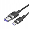 Kábel Vention USB - USB typ C 1 m čierny