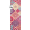 Yoga Mat YATE přírodní guma růžová