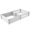Pôrodný box 2.0 na odchov šteniat s výbehom M 230 x 115 x 46 cm
