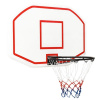 Basketbalová doska biela 109x71x3 cm polyetén-ForU-93662