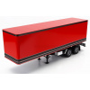 Road-kings príves Príves pre nákladné auto - Rimorchio 1:18 Červená čierna