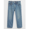 GAP Baby džínsy Distressed Original Straight Modrá 4YRS Modrá Modrá