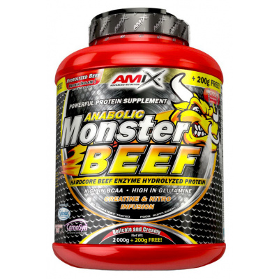 Amix Anabolic Monster Beef 90% Protein 2200 g lesní ovoce