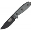 ESEE 3 Black Micarta s čiernym molle púzdrom