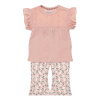 DIRKJE Set 2.d tričko kr. rukáv + nohavice ružová dievča veľ.62 T46307-31-62