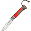 Zatvárací nôž Opinel No8 Outdoor red