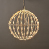 ACA Lighting LED vianočné 3D guľa, priemer 30 cm, 150 LED, 230V, IP44