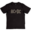 AC/DC tričko Logo Čierna M