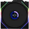 Lian Li UNI FAN TL Wireless, bezdrôtový LCD Ventilátor, ARGB, 120 mm, čierny 12RTLLCD1W1B