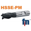 Fréza valcová čelná 4x11mm krátka 4bř. HSSE-PM Weldon, 1 zub cez stred, typ N 120517.040 AlTiN