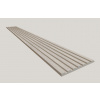 Dekoračný 3D lamelový panel 265x30x1,6 cm podklad MDF Betón Svetlý lamela CPL Betón Svetlý 3D-CPL-BETSV