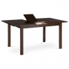 Autronic Jedálenský stôl rozkladací 120-150x80 cm, mdf, orech, BT-6778 WAL