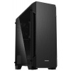 Zalman case miditower S3 TG, ATX, 3x 120mm ventilátor, 1x USB 3.0, 2x USB 2.0, průhledná bočnice, černá, bez zdroje