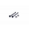 Koswork Team AE RC10 King Pin 27.7mm Hard Hinge Pin w/locknuts (2) (KOS04191-15)