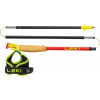 Leki Ultratrail FX. One Superlite, bright red-neonyellow-naturalcarbon, 100 cm 65225841100
