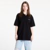 Tričko Carhartt WIP S/S Carhartt Script Polo UNISEX Black/ White XS XS