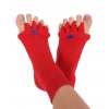 Happy Feet HF03 Adjustační ponožky Red Veľkosť: S (35-38)