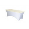 TENTino Elastická čiapka STANDARD na dosku skladacieho stola 152x76 cm VIAC FARIEB Farba obrusu: KRÉMOVÁ / IVORY