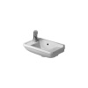 DURAVIT Starck 3 závesné umývadielko bez otvoru, s prepadom, 500 mm x 260 mm, 0751500000