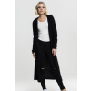 Women's hooded sweater made of soft feathers - black čierna L Urban Classics 4053838207109