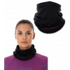 Šatka - Komínová brucková vlna KM10360 Čierna vlna (Brubeck Unisex Chimney Wool Merino KM10360 R S/M)