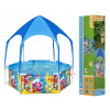 Shumee Bestway Nadzemný bazén pre deti s UV ochranou Steel Pro 183 x 51 cm (bazény na ráme BAZÉN PRE DETI BESTWAY 183/51 cm + strecha)