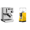Rancilio Silvia E + Eureka Mignon Specialita, CR yellow