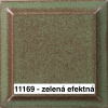 Romotop BARACCA 11 H Keramika Baracca: 11169 - Zelená efektná oceľ, keramika