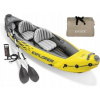 Nafukovací kajak Explorer K2 s hliníkovými veslami - žltý