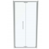 Ideal Standard i.Life Sprchové dvere skladacie, 100 cm, silver bright/číre sklo T4853EO