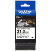 zmršťovacia bužírka BROTHER HSe261E čierne písmo, biela bužírka TUBE (31mm) HSE261E