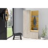 Signal Predsieňová stena AMI 13 Žltá Dub sonoma Bez zrkadla