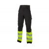 Bennon REFLECTOS Trousers black/yellow Reflexné nohavice čierna/žltá 56