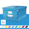 Archivačná krabica LEITZ WOW Click & Store A4 28.1 x 20 x 37 cm, modrá (60440036)