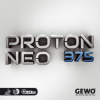 Poťah Gewo Proton NEO 375 Vyberte FARBU poťahu: čierny / BLACK, Vyberte HRÚBKU špongie: 1,8 mm