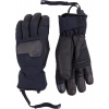 Pánske lyžiarske rukavice Kjus Men Leather Glove - Black 8,5