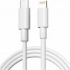 Kábel Alogy USB typ C - Apple Lightning 2 m biely