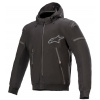 Bunda SEKTOR V2 TECH HOODIE, ALPINESTARS (čierna, veľ. L)