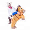 Kostým, maska - Harry Potter Cape Ravenclaw m (Dischase nafukovací kovbojský outfit Rodeo Horse)